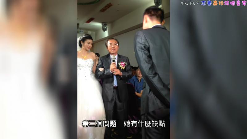 新娘爸爸把女兒交給女婿：「這是她第三次放開我的手…」最後一句「女兒有要回來了嗎？」眾人感動 