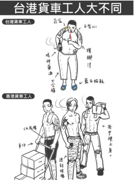 盤點「台灣」和「香港」最大的6個差異對比圖！#2 難怪台灣男生都想去香港當工人，實在太爽了！