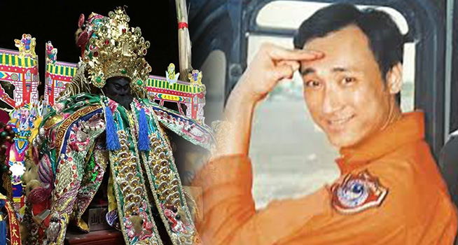 這位軍官殉職後，廟宇附近就莫名傳來奇怪臭味，向關公請示才知道他的「來頭」！太厲害了！
