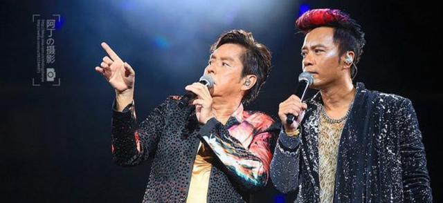 68歲譚詠麟全家照曝光，兩個老婆同夫不同命，唯一兒子原來長這樣！