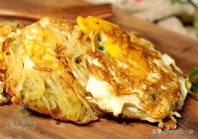 一個土豆、三個雞蛋，10分鐘做100分的早餐！