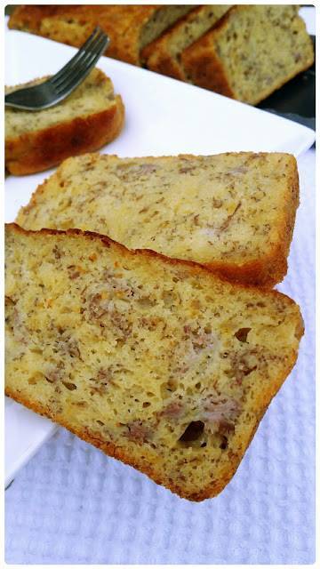 「烤香蕉蛋糕」【Baked Banana Cake】