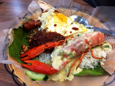 龍蝦 Nasi Lemak只需從RM20起！Cheras 大排長龍都要吃到的海鮮辣死你媽！  (內附地址資料)