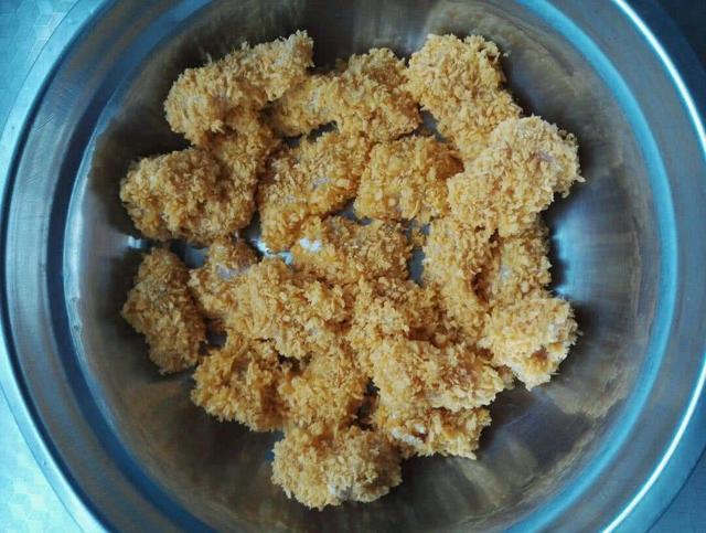 孩子的最愛香酥雞米花，不用點外賣，自己動手做給孩子吃