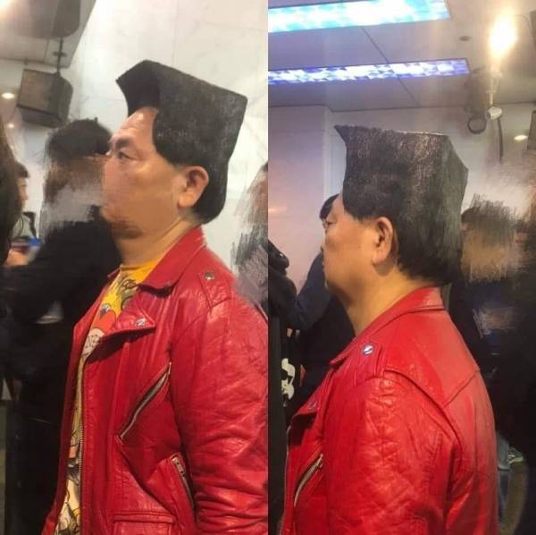 北捷驚現「直角方塊頭」！背後藏「心酸原因」…專業髮型師：「12級風也吹不動！」