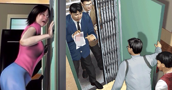  一女子半夜反覆從1樓敲門到5樓，大家飽受驚嚇，「真相」卻讓人嚎啕大哭...
