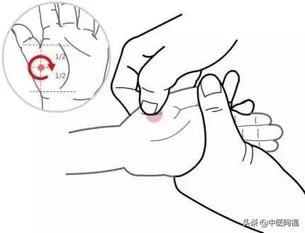 魚際穴——寶寶消化不良的良方