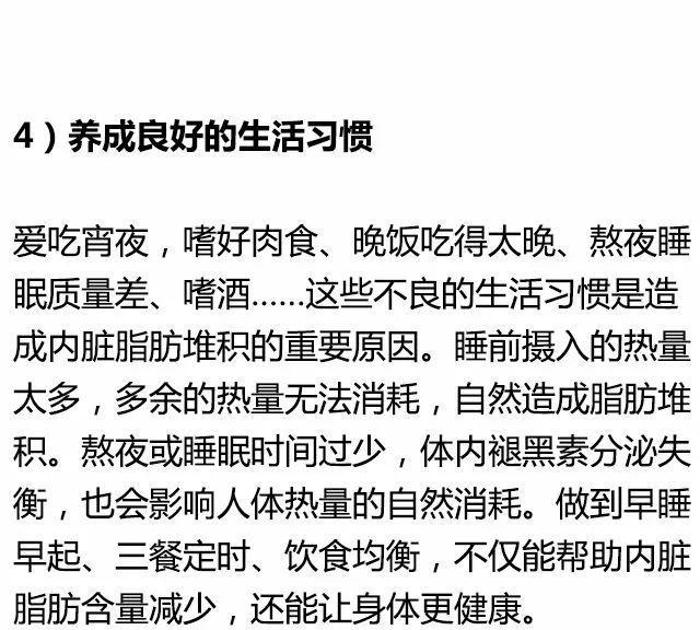 減肥，減掉內臟脂肪是關鍵！