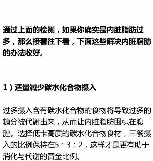 減肥，減掉內臟脂肪是關鍵！