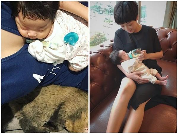 女兒「正臉照」3個月後曝光！　根本「縮小版貝童彤」五官神複製