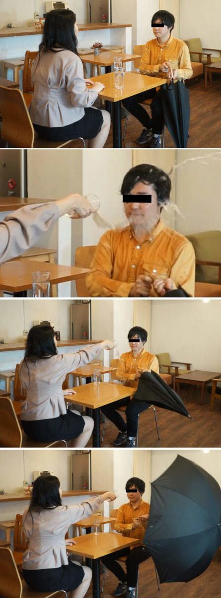 日男腦洞大開研發「防女友暴怒潑水桌」　網友狂推「超猛抵擋設計」：最帥氣的失敗男！