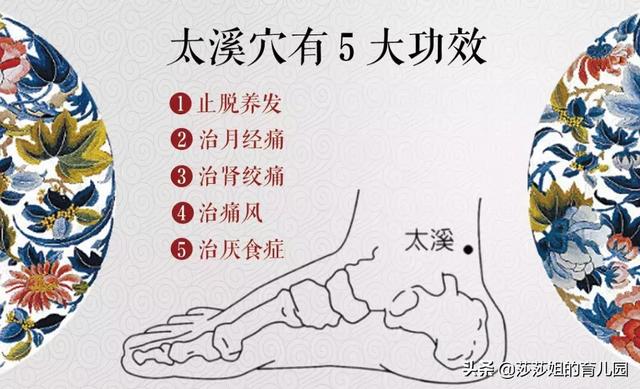 人體上的「中醫按揉神穴位」，健脾腎、養氣血，止脫養髮都有效！