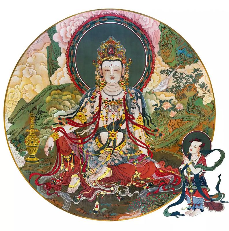 相傳古代，觀世音菩薩曾化現為妙莊王的三公主妙善，為眾生示現了出家修行並成就正果的一生。