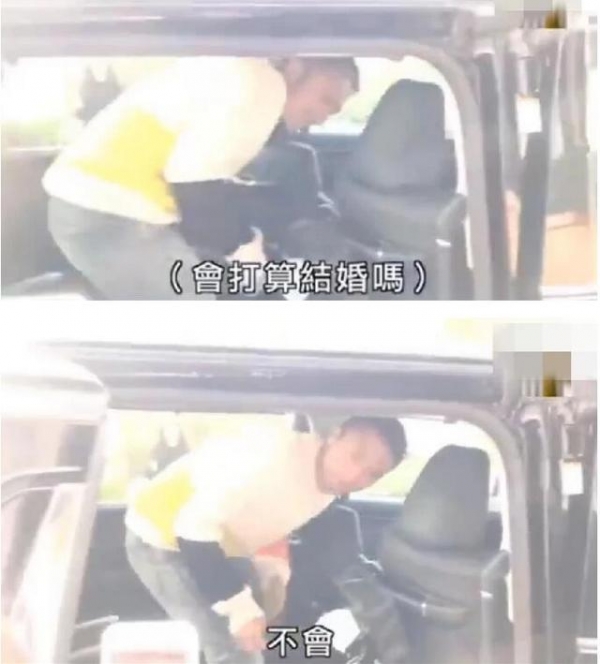 謝霆鋒首次回應和楊冪談戀愛，他笑著說了三個字