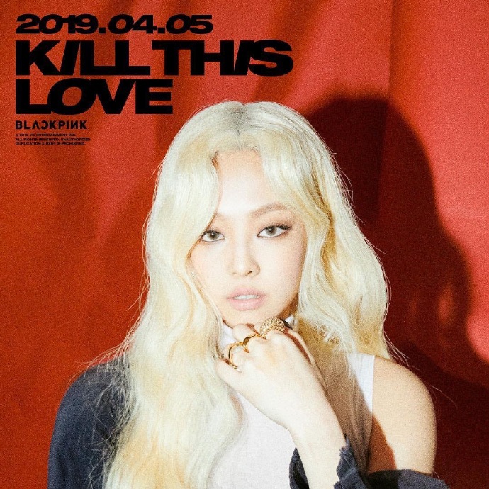 [BLACKPINK][新聞]190326 BLACKPINK JENNIE金發破格變身！《KILL THIS LOVE