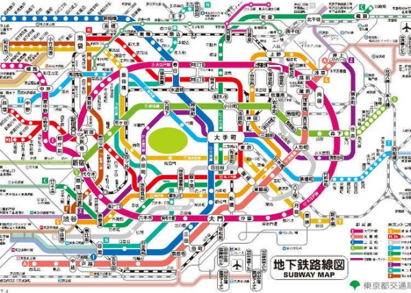 東京電車交通不再卡卡！一次搞懂東京各家鐵路公司所有路線！