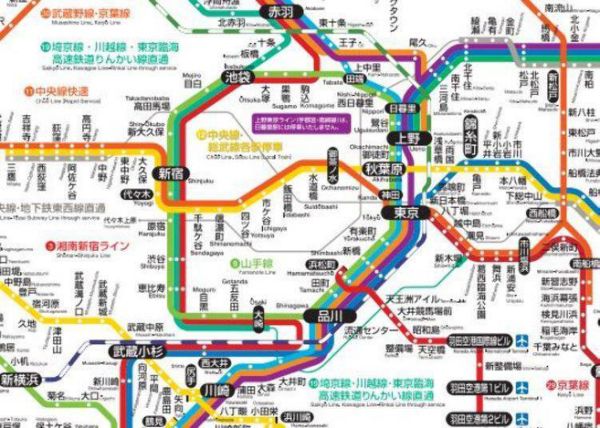 東京電車交通不再卡卡！一次搞懂東京各家鐵路公司所有路線！