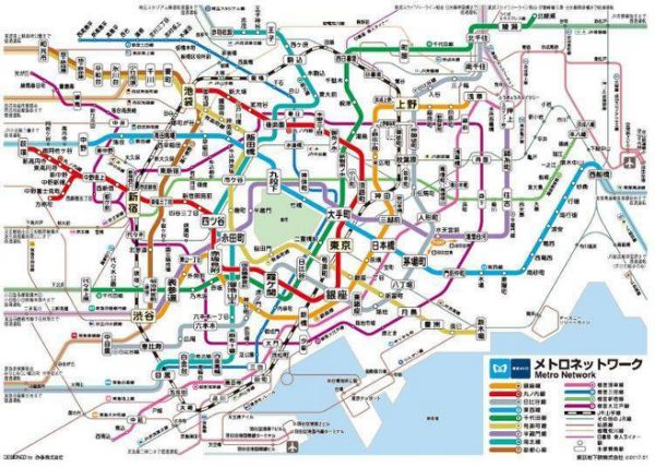 東京電車交通不再卡卡！一次搞懂東京各家鐵路公司所有路線！