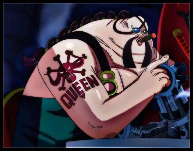 海賊王938話預測：QUEEN被大媽一拳擊飛，黑刀的秘密被揭開！