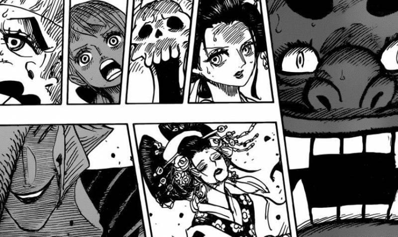 海賊王933話：狂死郎痛下殺手，花魁小紫被殺？