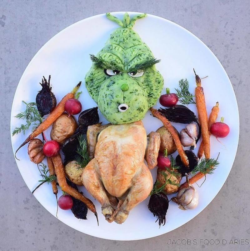 讓孩子不再挑食！巧手媽把食物變身「超精緻卡通人物」　烏蘇拉「章魚頭髮」真的神還原