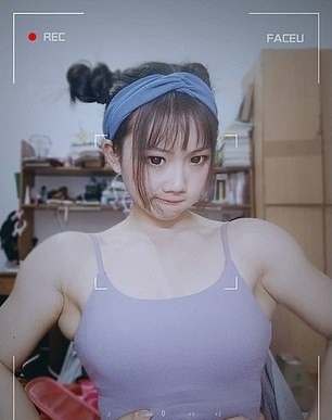21歲大眼萌妹「天使臉孔＋萌噠噠身材」超不科學，往下看妙懂了...嬌羞喊：我保護你