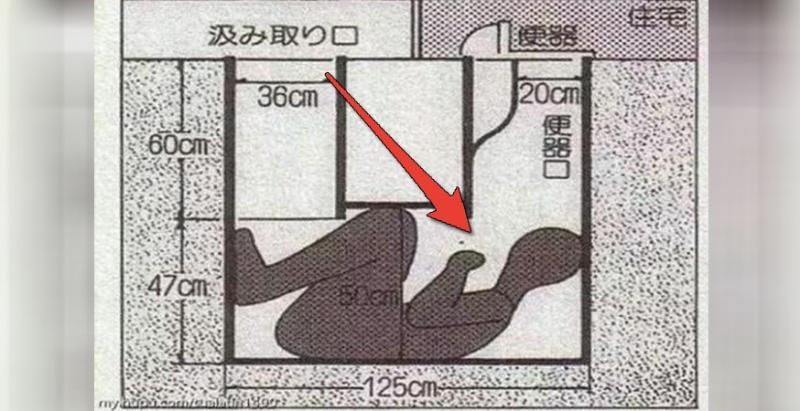  女老師上廁所竟發現「便器下方有人影」，沒想到竟揭發日本史上「最噁心變態」的案件！