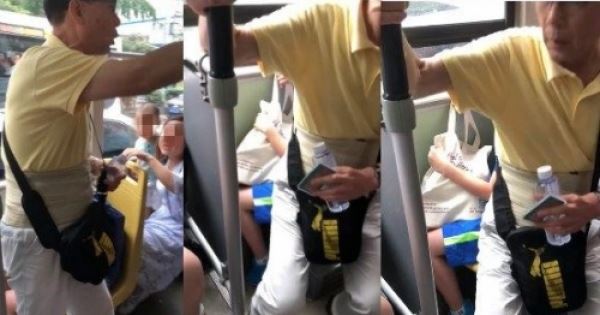 把小男孩當人肉坐墊逼他讓位！男孩嚇哭，阿伯怒嗆：我老人又是身障，這位子只有我可以坐！