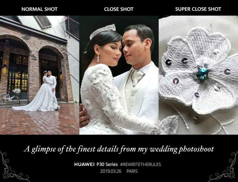 超美婚紗照！大馬著名明星拍結婚照竟然用Huawei手機！網民：跟用專業相機拍的一樣！