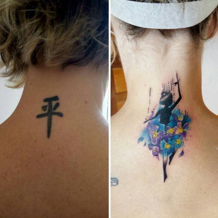 【紋身失敗，並不是無法挽救】 11 個神創意，把紋壞圖案變成藝術品
