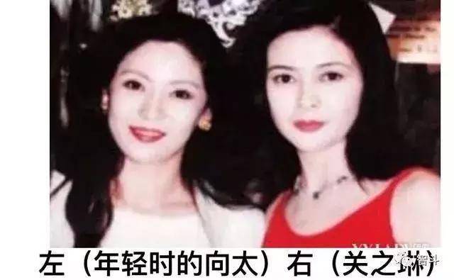 向華強有錢有顏值，為什麼專寵向太30年？那你就看看向太太年輕的照片吧 