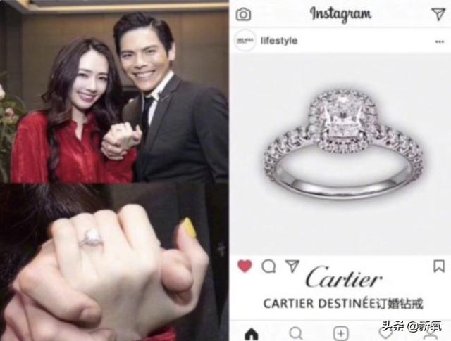 被向太拖進豪門的郭碧婷因800萬鑽戒被酸了？向佐回復甜炸了！