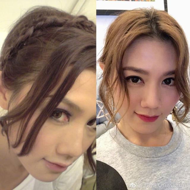 性感女神周秀娜曬照，出道10年變化大，一下沒有認出她和林峯!
