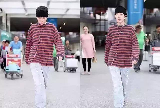 竇靖童瘋了吧！這種褲子也敢穿上台，網友：幸好你媽媽是王菲...！