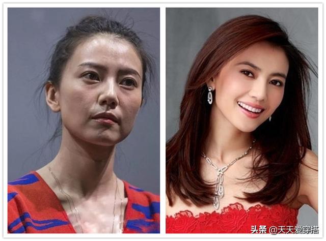 嚇死人，女明星素顏多可怕，楊冪、高圓圓、范冰冰都不敢看啦！