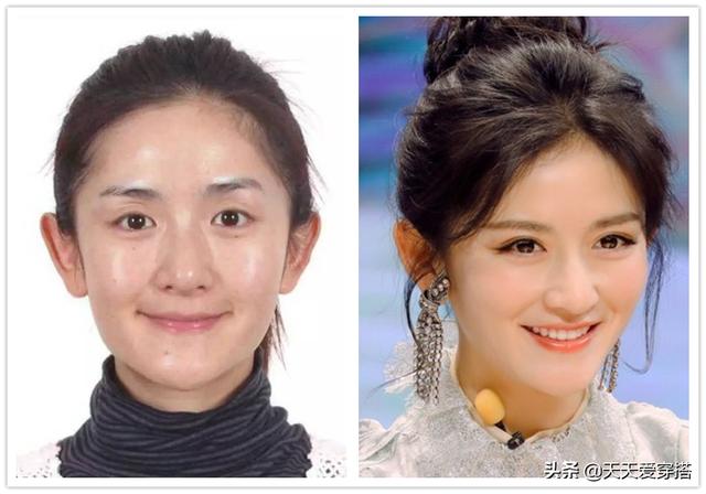 嚇死人，女明星素顏多可怕，楊冪、高圓圓、范冰冰都不敢看啦！