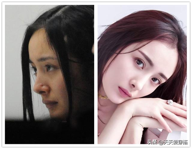 嚇死人，女明星素顏多可怕，楊冪、高圓圓、范冰冰都不敢看啦！