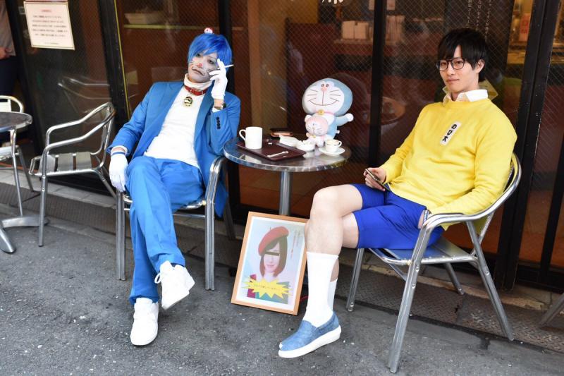 這畫面可以！當型男華麗的變身成「哆啦A夢＆大雄」讓網友們都心動了！ 