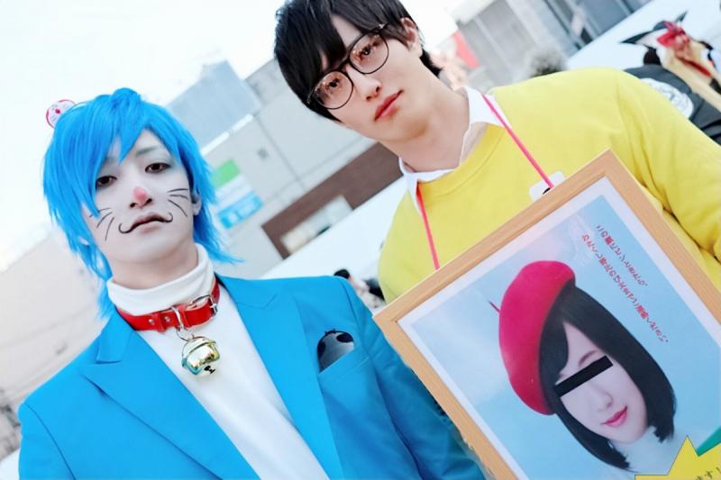 這畫面可以！當型男華麗的變身成「哆啦A夢＆大雄」讓網友們都心動了！ 