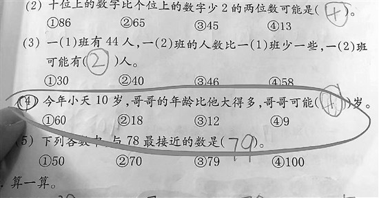 超難數學題！比10歲弟弟「大得多」的哥哥是幾歲？小孩無法理解、大人兩派戰翻
