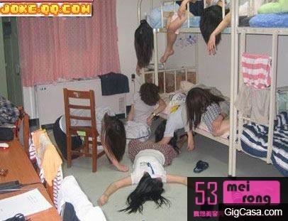 33張只有在女生宿舍才看到的「爆笑」內涵圖！！妹子太無節操了！！亮點多多..... 