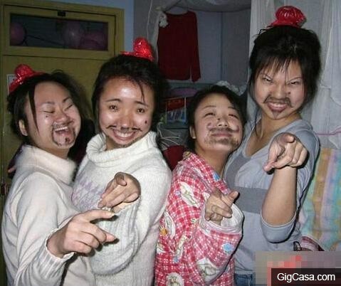 33張只有在女生宿舍才看到的「爆笑」內涵圖！！妹子太無節操了！！亮點多多..... 