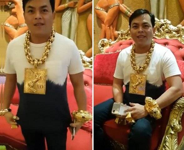 金鏈哥買金帽數天 就被警察抓走了！