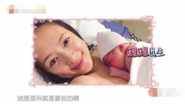 章子怡生產照首次曝光，純素顏躺在床上，抱著女兒一臉微笑！