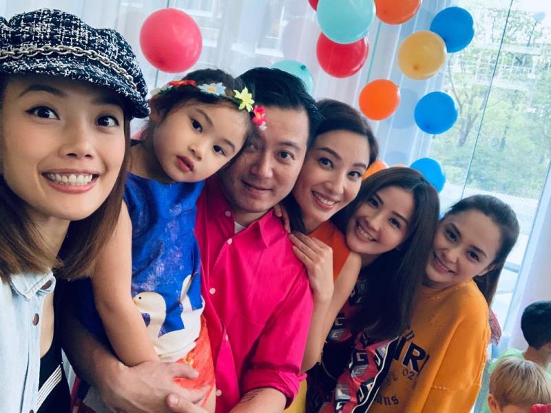 史上最靚乾媽團！Yumiko鄭希怡為女兒梁浸浸慶4歲生日❤ 天后級的她們也來啦！網民：好幸福啊～