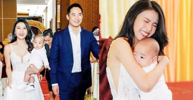 前TVB女藝人林芊妤回馬補辦婚禮！一家三口好Sweet！