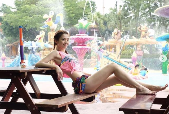 離婚後如獲新生，37歲呂慧儀大曬螞蟻腰，90後都被她比下去了！
