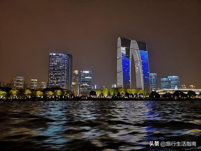 無與倫比的蘇式風情，蘇州金雞湖畔的絕美夜景