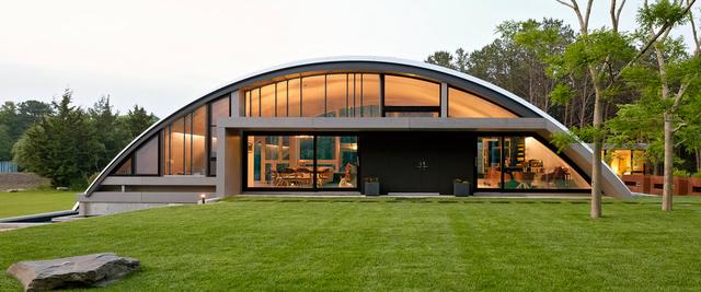 住宅設計：半圓形的建築，這樣的建築造型設計還是世界首例