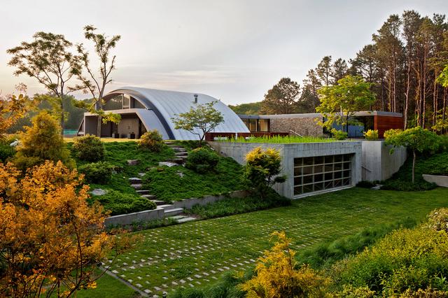 住宅設計：半圓形的建築，這樣的建築造型設計還是世界首例